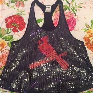 St. Louis Cardinals Sequin Tank Top